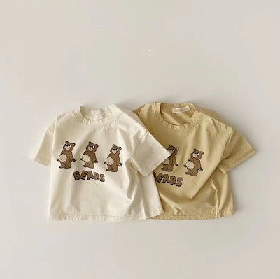 Qoo10 赤ちゃんのtシャツ男の子と女の子の春と秋 ベビー マタニティ