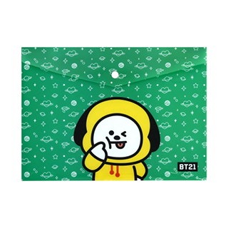 Qoo10 Bt21 ファイル ポケット Kpop