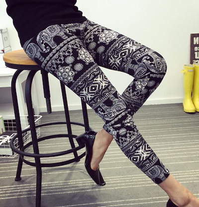 Qoo10 送料無料 レディース レギンスパンツ エ レディース服