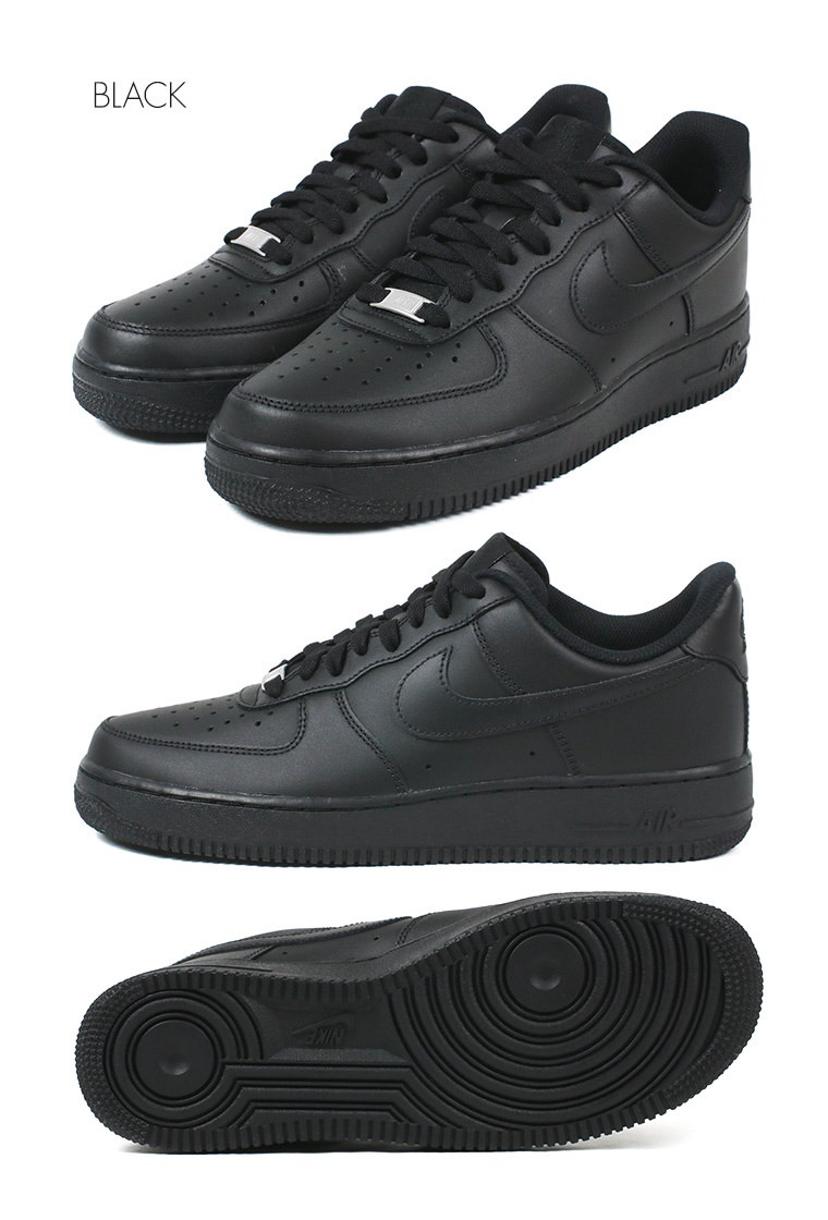Qoo10 送料無料 Nike Air Force 1 スニーカー メンズ ナイキ エアフォース1 黒 通気性 ローカット エアフォースワン ナイキ スニーカー 白 シンプル 通学 ストリート ブランド プレゼ