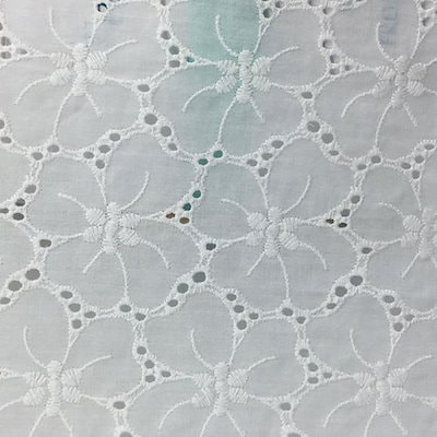 Qoo10 刺繍綿生地 レース綿生地 夏マスク表地 日用品雑貨