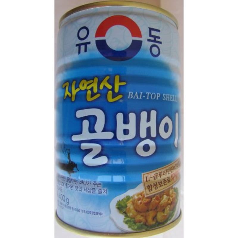 韓サイ 韓国缶詰 自然産 つぶ貝 缶詰 400ｇ 【58%OFF!】