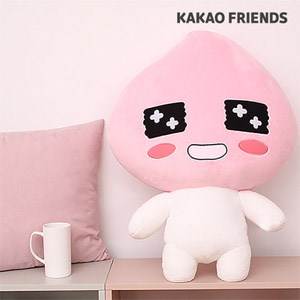 格安 韓国キャラクターグッズkakaofriends カカオフレンズ Apeachアピーチジャイアント大型ぬいぐるみ 84cm Kakao23 ぬいぐるみ 人形