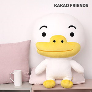 未使用品 韓国キャラクターグッズkakaofriends カカオフレンズ Tubeチューブジャイアント大型ぬいぐるみ 80cm Kakao24 ぬいぐるみ 人形