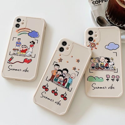 韓国スヌーピークレヨンしんちゃんカップルかわいい携帯ケースiphone11ケースiphone12ケースiphonexs max xrケースiphonexケースiphoneケースiphone12pro