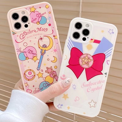 Qoo10 韓国セーラームーンかわいい携帯ケースip スマホケース 保護フィルム