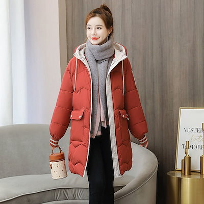 贅沢屋の アウター 韓国ファッションロングコートレディース冬厚手の極暖ダウンジャケット 冬のコートジャケット Sjemenarna Net
