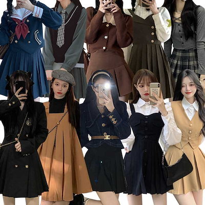 Qoo10 韓国ファッション セットアップ 可愛い三 レディース服