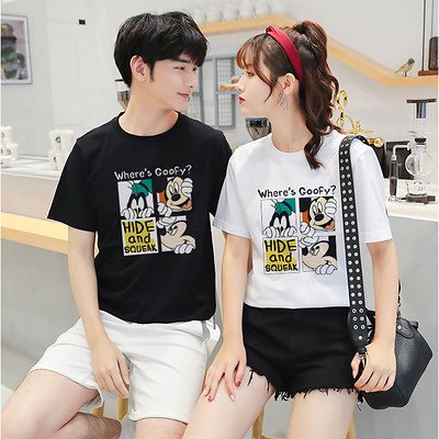 Qoo10 韓国ファッション ドナルドtシャツ 可愛 メンズファッション