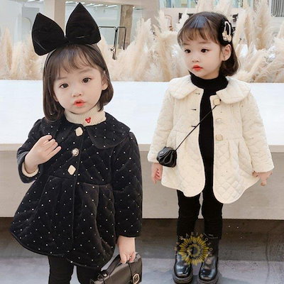 冬バーゲン 男女兼用 その他の子供服 韓国子供服アウター中綿コート中綿ダウンジャケット秋冬女の子裏起毛ロング丈コート可愛い Www Chiloo Fr