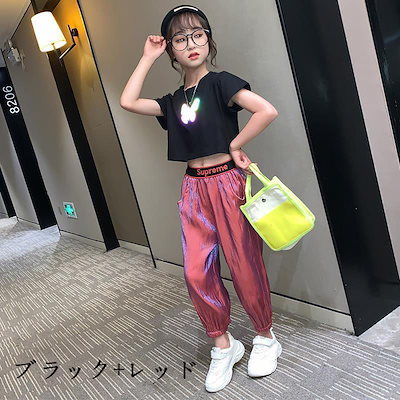 オンラインショップ 女の子ファッション 韓国子供服セットアップtシャツ長ズボンパンツ夏半袖スポーツスーツカジュアルリゾート Portalfhnsl Com Br