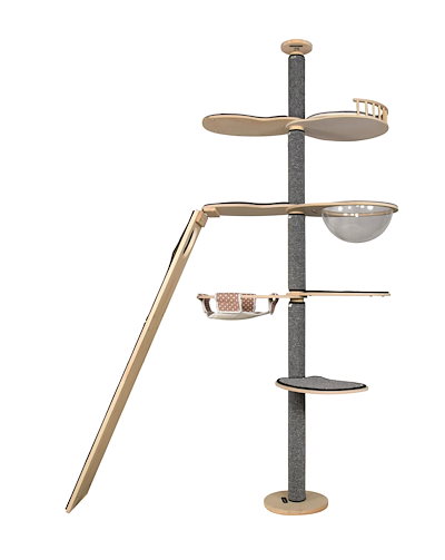 女性が喜ぶ 韓国直送 猫プレミアム原木キャットポールキャットハウス猫すべり台 猫用品 Headshotsbar Com