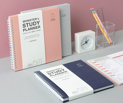 Qoo10 韓国語の勉強 6ヵ月 2学期の準備 モン 文具