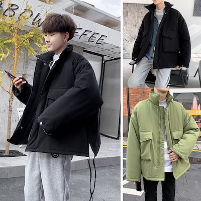Qoo10 韓国 ファッション メンズ アウター 大 メンズファッション