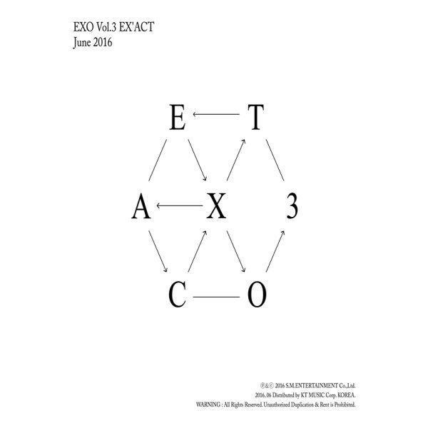 Qoo10 韓国 ラッキーワン Exo Exact 3rdアルバム