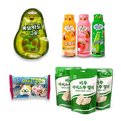 Qoo10 韓国3月新商品 ソジュ アイスミルクグミ 食品