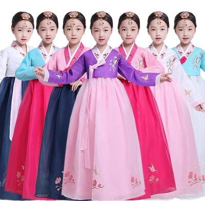 Qoo10 韓服 韓国民族衣装 ドレス 子供用 キッ キッズ