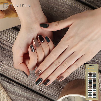 Qoo10 魔女工場 自社工場直販 韓国のネイルシール2 ネイル