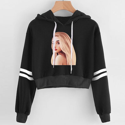 crop top with hood