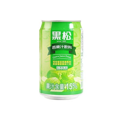 Qoo10 黒松芭樂汁3ml缶 グアバジュース 飲料