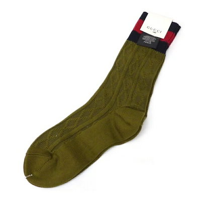 スポークスマン 多分 オーロック グッチ ソックス メンズ Nawacolle Jp