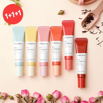 【Innisfree】マイ リップ バーム 15g 1+1+1 !! My Lip Balm