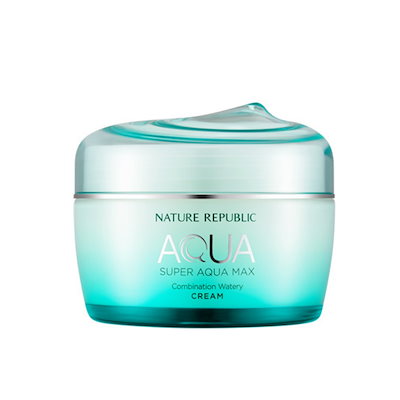 NATURE REPUBLIC Super Aqua Max Watery Combination Cream ネイチャーリパブリック スーパーアクアマックス 水分クリーム 80ml