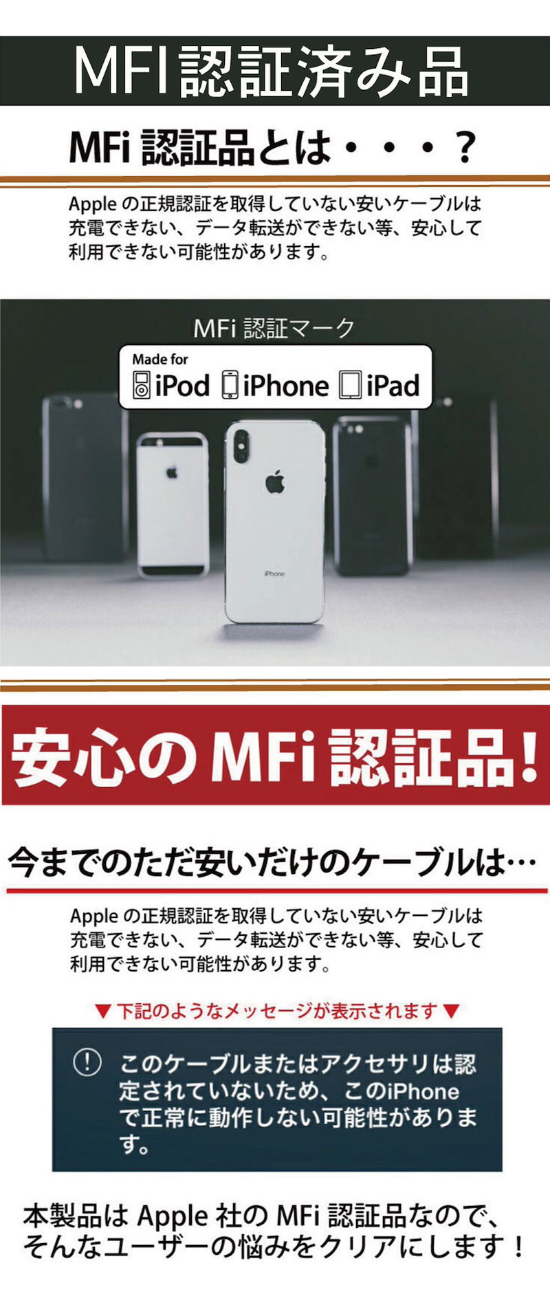 Qoo10 Iphone 充電ケーブル Usb急速