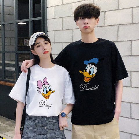 Qoo10 ペアルック Tシャツ ディズニー