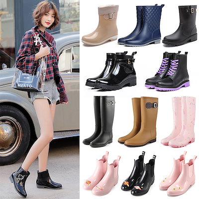 Qoo10 レインブーツ シューズ Qoo10 レインブーツ シューズ