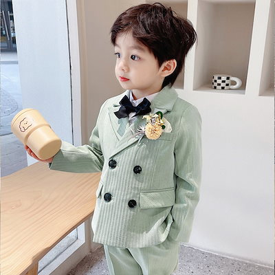 割引購入 男の子ファッション 22スーツ子供服フォーマルスーツ男の子スーツ洋服英国風チェック柄タキシード Www Ilas Edu Tt