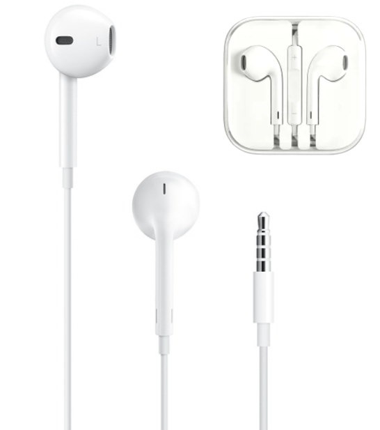 Qoo10 Apple純正イヤホン 3 5