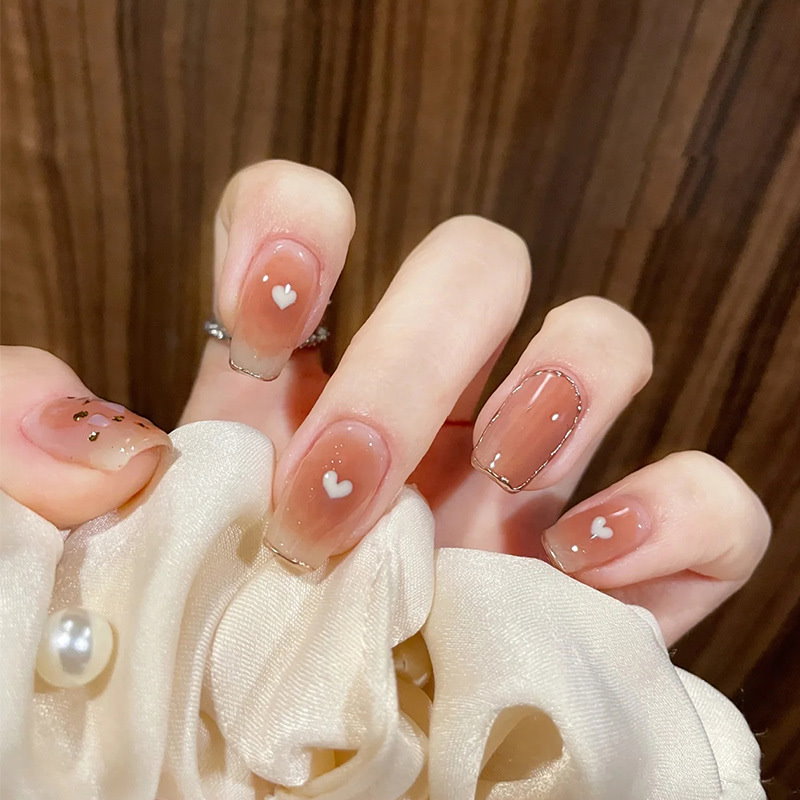 Qoo10 3dネイルチップ つけ爪 結婚式 ジェル