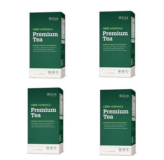 Qoo10 4箱セット 1箱8000円 ジージャ モリンガ プレミアムティー Zija Premium Moringa Miracle Tea 30 Packets 送料無料正規品まとめ買いお茶