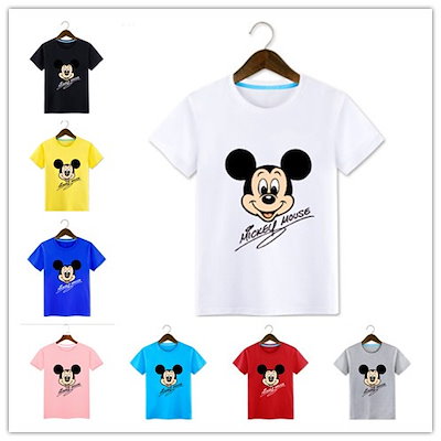 Qoo10 ミッキー Tシャツ ディズニー Tシャツ メンズファッション