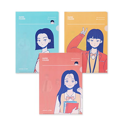 Qoo10 A Teen2 公式キャラクター クリア 文具