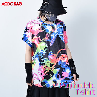 Qoo10 Acdc Rag サイケt Tシャツ 派手 かわいい 派手 レディース服