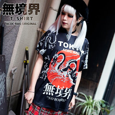 Qoo10 Acdc Rag No Border Tシャツ ノーボーダ レディース服