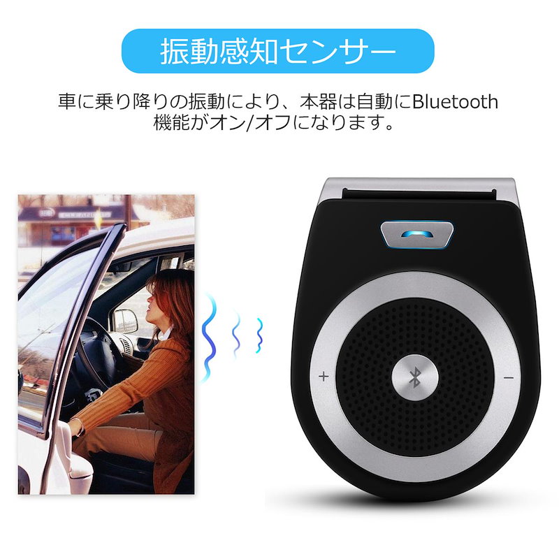 Qoo10 Agptek 車載用 Bluetoothスピーカー ワイヤレス ブルートゥース4 0 ポータブルスピーカーホン カースピーカー 車載スピーカー 車用品 カー用品 ハンズフリー通話 音楽 ブラック