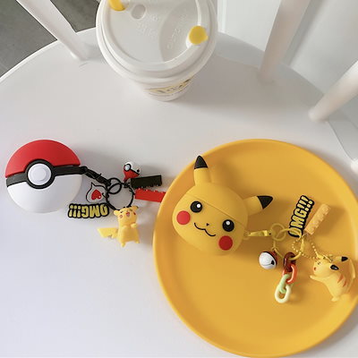 Qoo10 Airpods ケース Pikachu スマートフォン