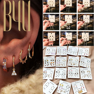 Qoo10 B4u 1月新作 新入荷 ピアス イヤリング 腕時計 アクセサリー