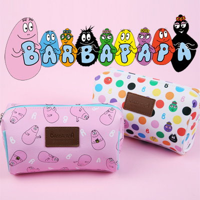 Qoo10 バーバパパ Barbapapa バーバパパ ポーチ バッグ 雑貨