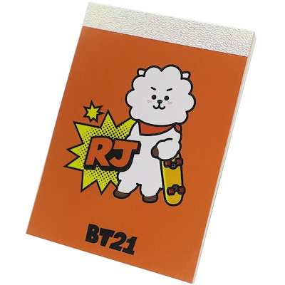 Qoo10 Bt21 メモ帳 ミニ ミニメモ Rj 文具