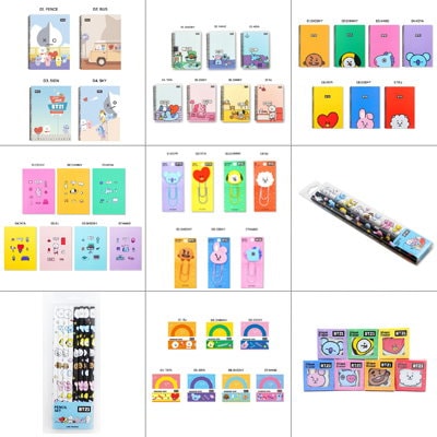 Qoo10 Bt21公式 ステーショナリーグッズ Kpop