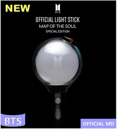 BTS 公式 ペンライト Ver.4 OFFICIAL LIGHT STICK MAP OF THE
