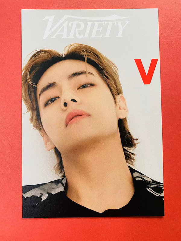bts アメリカ雑誌 VARIETY スペシャルフォト テヒョンV ポストカード