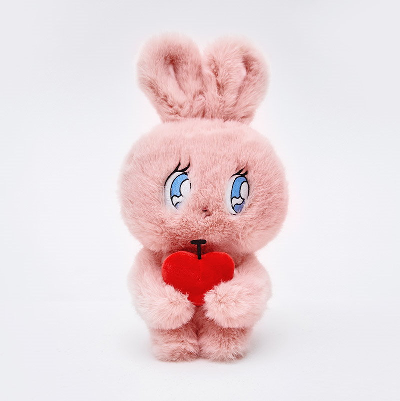 Qoo10 Chuu Estherloveschuu Plush Doll チュー X エスターキム ぬいぐるみ 人形 ピンク 国内発送