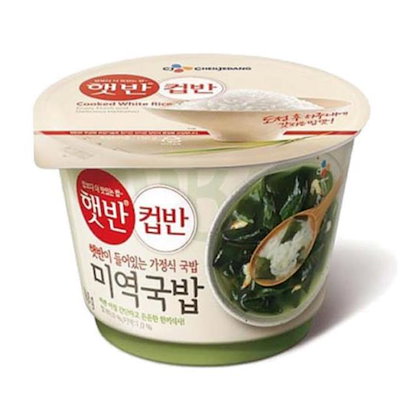 Qoo10 韓国料理わかめクッパインスタントカップライス 韓国料理わかめクッパインスタントカップ 食品