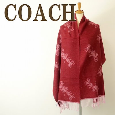 35 割引海外並行輸入正規品 Coachマフラーレディースストールカシミヤ混大判馬車メンズc0x ストール マフラー バッグ 雑貨 Coyoterungolf Com