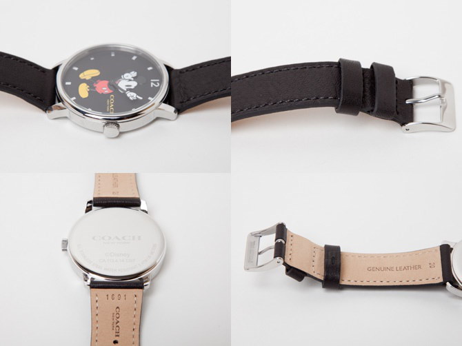 Qoo10 時計 レディース腕時計 純正box付き X ディズニー コラボ ミッキー アナログ時計 W6232